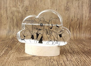 画像ギャラリー No.002のサムネイル画像 / 「void tRrLM(); //ボイド・テラリウム」,ストームグラスやキーホルダーなどのグッズが発売