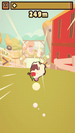 画像ギャラリー No.003のサムネイル画像 / フルーツが爆走するパンクな農場。スマホ向けアクション「Farm Punks」を紹介する「(ほぼ)日刊スマホゲーム通信」第2133回