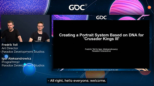 ꡼ No.004Υͥ / GDC 2021ϡCrusader Kings IIIפΡȰɥƥȥ饯եåμưˤĤơѤȥȤξ̤