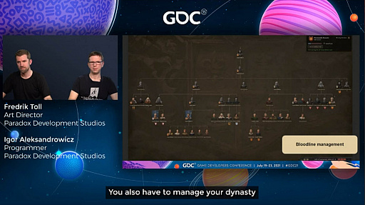 ꡼ No.008Υͥ / GDC 2021ϡCrusader Kings IIIפΡȰɥƥȥ饯եåμưˤĤơѤȥȤξ̤