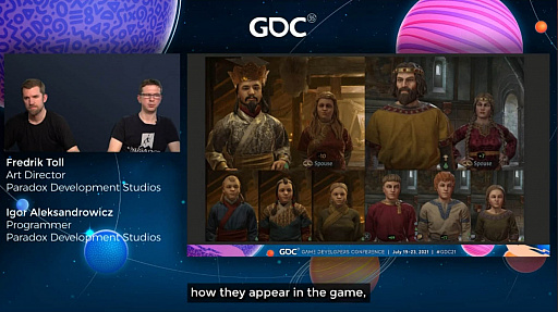 ꡼ No.013Υͥ / GDC 2021ϡCrusader Kings IIIפΡȰɥƥȥ饯եåμưˤĤơѤȥȤξ̤