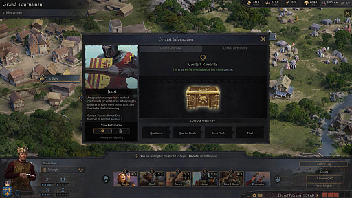 ꡼ No.002Υͥ / Steamǥ뤬ԤƤCrusader Kings IIIפˡǿDLCTours & Tournamentsо졣ե꡼ɤ»