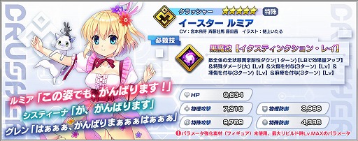 画像ギャラリー No.002のサムネイル画像 / 「ファンタジア・リビルド」に新キャラクター“イースター ルミア”が参戦