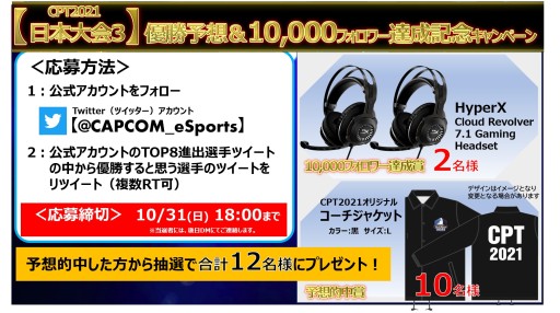 ꡼ No.004Υͥ / CAPCOM Pro Tour 202131030˳š̻Ȥۿ