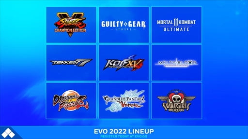 ꡼ No.002Υͥ / EVO 2022פΥᥤ9ȥ뤬ȯɽХȥTHE KING OF FIGHTERS XVMELTY BLOOD: TYPE LUMINA