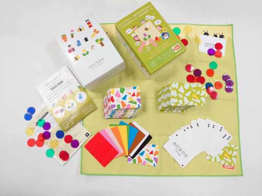 画像ギャラリー No.002のサムネイル画像 / カラフルな色カードで絵を作ろう。「イロトカタチ」がゲームマーケット2019秋にてテスト販売へ