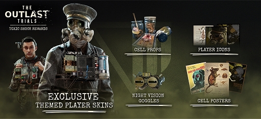 画像ギャラリー No.005のサムネイル画像 / 「The Outlast Trials」で期間限定イベントを含むアップデート“Toxic Shock”が本日配信に。アップデート内容を収録したトレイラーの公開も