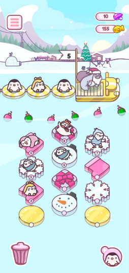 画像ギャラリー No.002のサムネイル画像 / 遊園地でペンギンを進化させよう。スマホ向けクリッカーゲーム「ピンゴーパーク」を紹介する「(ほぼ)日刊スマホゲーム通信」第2192回