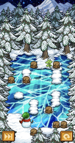 画像ギャラリー No.008のサムネイル画像 / 春から逃れて楽園へ。スマホ向けアドベンチャー「スノーマン・ストーリー」を紹介する「(ほぼ)日刊スマホゲーム通信」第2208回