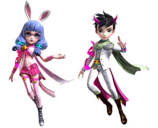 画像ギャラリー No.002のサムネイル画像 / 「あやかしっくレコード」,ホワイトデーイベントに新衣装セット「ホワイトの使者」が登場