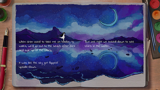 画像ギャラリー No.002のサムネイル画像 / 少女が日記に綴るファンタジー世界を旅するアドベンチャーゲーム,「Lost Words: Beyond the Page」の最新トレイラー公開