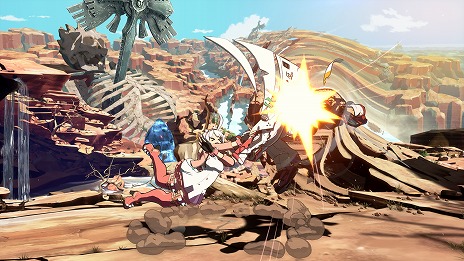 画像ギャラリー No.003のサムネイル画像 / 甘き夢想の弾丸列車「エルフェルト=ヴァレンタイン」参戦。アーケード版「GUILTY GEAR -STRIVE-」アップデートVer1.12を1月30日に実施