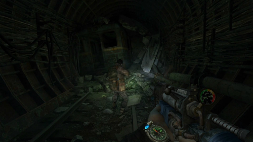 画像ギャラリー No.001のサムネイル画像 / シリーズ2作品を収録したSwitch版「メトロ リダックス ダブルパック」を紹介。核戦争後の地下世界をめぐる旅路で青年が見るものとは