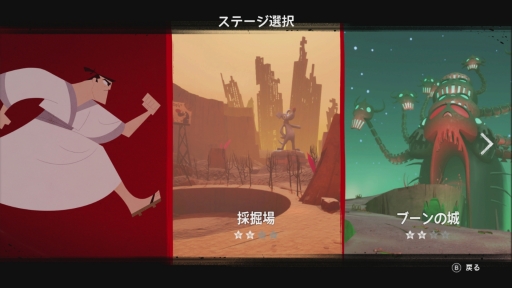 画像ギャラリー No.022のサムネイル画像 / 日本語版「サムライジャック:時空の戦い」プレイレポート。アニメの続きを描く物語を,アニメそのままの雰囲気で楽しめるアクションRPG