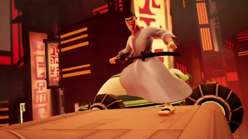 画像ギャラリー No.027のサムネイル画像 / 日本語版「サムライジャック:時空の戦い」プレイレポート。アニメの続きを描く物語を,アニメそのままの雰囲気で楽しめるアクションRPG