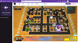 画像ギャラリー No.004のサムネイル画像 / 巨大ロボでビルを破壊する4人対戦アクション「デモリッション ロボッツ K.K.」がPC/Switchで今冬配信。PC版はGenvidに対応