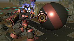 画像ギャラリー No.008のサムネイル画像 / 巨大ロボでビルを破壊する4人対戦アクション「デモリッション ロボッツ K.K.」がPC/Switchで今冬配信。PC版はGenvidに対応