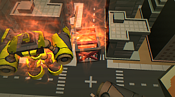 画像ギャラリー No.014のサムネイル画像 / 巨大ロボでビルを破壊する4人対戦アクション「デモリッション ロボッツ K.K.」がPC/Switchで今冬配信。PC版はGenvidに対応