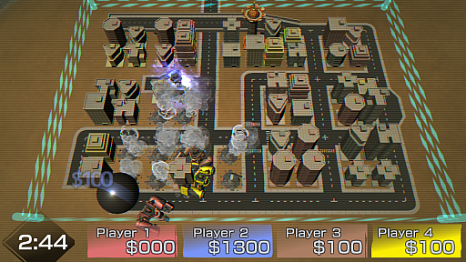 画像ギャラリー No.015のサムネイル画像 / 巨大ロボでビルを破壊する4人対戦アクション「デモリッション ロボッツ K.K.」がPC/Switchで今冬配信。PC版はGenvidに対応