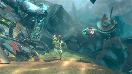 画像ギャラリー No.003のサムネイル画像 / Nintendo Switch版「深世海 Into the Depths」プレイレポート。深海ならではの操作感とミステリアスな世界観が独特な2D探索型アクション