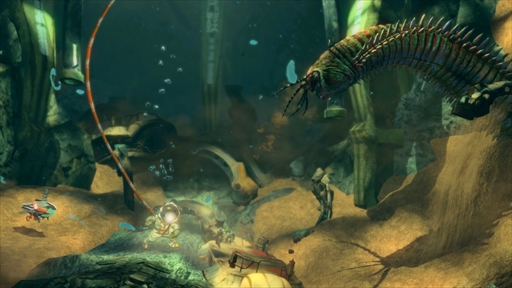 画像ギャラリー No.005のサムネイル画像 / Nintendo Switch版「深世海 Into the Depths」プレイレポート。深海ならではの操作感とミステリアスな世界観が独特な2D探索型アクション