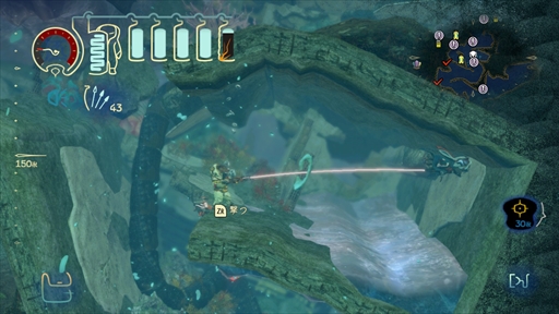 画像ギャラリー No.009のサムネイル画像 / Nintendo Switch版「深世海 Into the Depths」プレイレポート。深海ならではの操作感とミステリアスな世界観が独特な2D探索型アクション