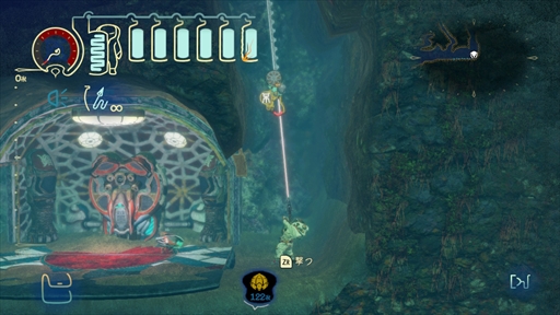 画像ギャラリー No.010のサムネイル画像 / Nintendo Switch版「深世海 Into the Depths」プレイレポート。深海ならではの操作感とミステリアスな世界観が独特な2D探索型アクション