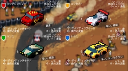 画像ギャラリー No.003のサムネイル画像 / Switch版「Super Pixel Racers」が4月16日に配信決定。あらかじめダウンロードで10%オフになるセールも開催