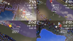 画像ギャラリー No.008のサムネイル画像 / Switch版「Super Pixel Racers」が4月16日に配信決定。あらかじめダウンロードで10%オフになるセールも開催