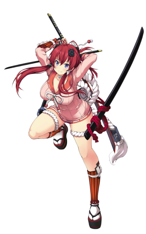 画像ギャラリー No.005のサムネイル画像 / 「百花繚乱パッションワールド」にひな祭りがテーマの衣装をまとった柳生十兵衛が登場