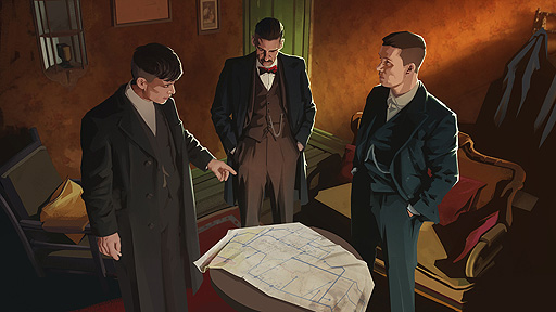 画像ギャラリー No.002のサムネイル画像 / ギャングモチーフのストラテジー「Peaky Blinders: Mastermind」がリリース。シェルビー一家の成り上がりを描いたテレビドラマが原作