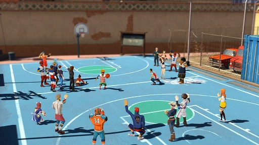 画像ギャラリー No.003のサムネイル画像 / スマホ向けバスケゲーム「フィーバーダンク」事前登録者数が8万人を突破