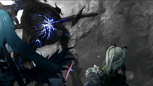 画像ギャラリー No.003のサムネイル画像 / 「巨神と誓女」を先行プレイ。プレイヤーが考察して作り上げる物語,モノクロームの世界とカラフルな少女のビジュアルが魅力のブラウザ用RPG