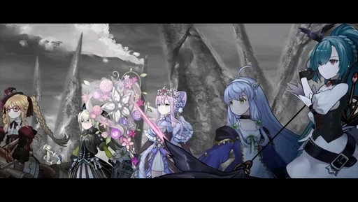 画像ギャラリー No.007のサムネイル画像 / 「巨神と誓女」を先行プレイ。プレイヤーが考察して作り上げる物語,モノクロームの世界とカラフルな少女のビジュアルが魅力のブラウザ用RPG