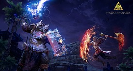 画像ギャラリー No.002のサムネイル画像 / 北欧神話を題材にしたオープンワールド「Project:Ragnarök」をNetEaseが開発中。スマホ/PC/コンシューマのクロスプラットフォームにも対応