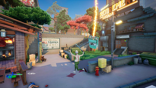 画像ギャラリー No.002のサムネイル画像 / 物理系のアクションゲーム,「Just Die Already」の制作が発表。未来世界で元気に生きる老人達を描いたトレイラーも公開