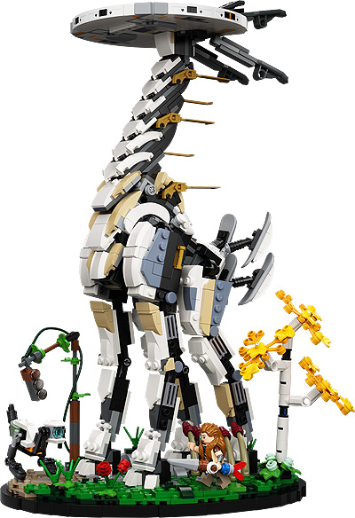 画像ギャラリー No.004のサムネイル画像 / 「Horizon Forbidden West」の機械獣トールネックがレゴセットに。“レゴ Horizon Forbidden West: トールネック”の販売が5月1日スタート