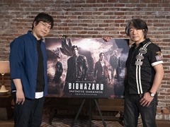 3DCGアニメ「バイオハザード:インフィニット ダークネス」合同インタビュー。監督の羽住英一郎氏とカプコンの小林裕幸氏に見どころを聞いた