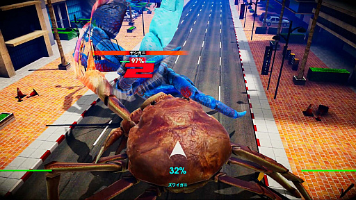 画像ギャラリー No.002のサムネイル画像 / Switch版「カニノケンカ -Fight Crab-」が本日発売。挿入歌2曲の歌詞付きMV(ショートVer.)が公開