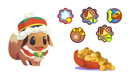 画像ギャラリー No.005のサムネイル画像 / 「Pokemon Cafe Mix」クリスマス企画&色違いセレビィが公開