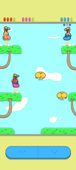 画像ギャラリー No.003のサムネイル画像 / 踏んで踏まれる大乱戦。スマホ向け対戦アクション「どっかんバニー」を紹介する「(ほぼ)日刊スマホゲーム通信」第2332回