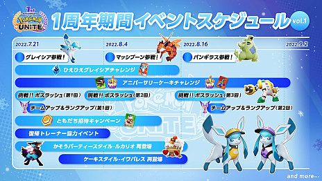 ꡼ No.008Υͥ / Pok&#xE9;mon UNITEסۿ1ǯǰΥ٥Ȥȯɽ