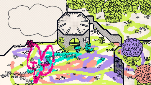 ���������꡼ No.002�Υ���ͥ������ / ��Υ����������˼�ͳ�˿����ɤ롣���ܤΤ褦�ʥ���ե��å������İ�����Chicory: A Colorful Tale�פΥ���ץ�å������Ϥ�