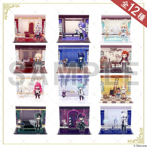 画像ギャラリー No.005のサムネイル画像 / 「悪魔王子と操り人形」オフィシャルショップを公開。箱庭を再現したアクリルジオラマや,ティスの誕生日を記念したフラワーボックスが登場