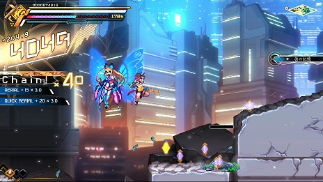 画像ギャラリー No.043のサムネイル画像 / 「蒼き雷霆 ガンヴォルト 鎖環」,主人公を切り替えて戦うシステムやボスの情報を公開。5月28日と6月25日には店頭体験会も開催決定