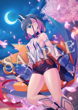 画像ギャラリー No.005のサムネイル画像 / 「蒼き雷霆 ガンヴォルト 鎖環」,描き下ろし店舗特典の完成デザインを公開