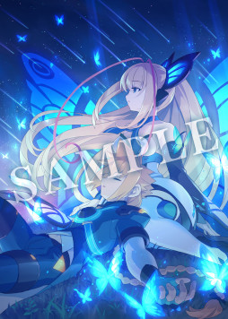 画像ギャラリー No.007のサムネイル画像 / 「蒼き雷霆 ガンヴォルト 鎖環」,描き下ろし店舗特典の完成デザインを公開