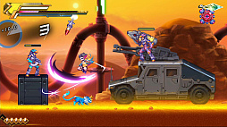 画像ギャラリー No.017のサムネイル画像 / Switch版「蒼き雷霆 ガンヴォルト 鎖環」が本日リリース。キャラクターデザイナーの荒木宗弘氏によるローンチイラスト公開