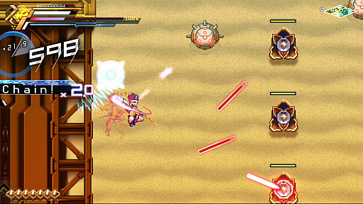 画像ギャラリー No.019のサムネイル画像 / Switch版「蒼き雷霆 ガンヴォルト 鎖環」が本日リリース。キャラクターデザイナーの荒木宗弘氏によるローンチイラスト公開