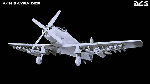 ꡼ No.005Υͥ / DCS WorldסΥ⥸塼DCS: A-1H SkyraiderפȯɽʥڥɤĹ³ΥؤȥѥåɡɤDCS˻